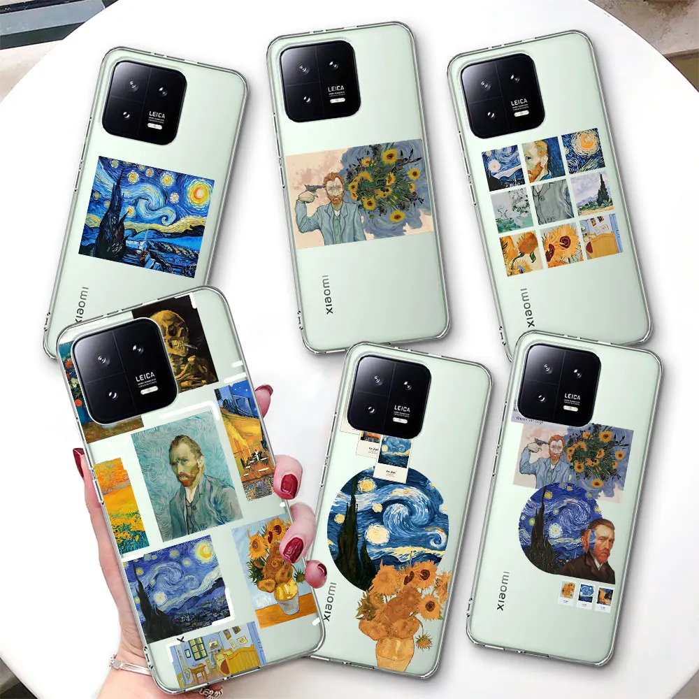 Art Van Gogh Oil Painting Case for Xiaomi Mi 15 Ultra 14 11 Lite 5G NE 14T 13 15T 10T Pro 12 Lite 12T 10 Clear TPU Phone Cover
Art Van Gogh Oil Painting Case for Xiaomi Mi 15 Ultra 14 11 Lite 5G NE 14T 13 15T 10T Pro 12 Lite 12T 10 Clear TPU Phone Cover