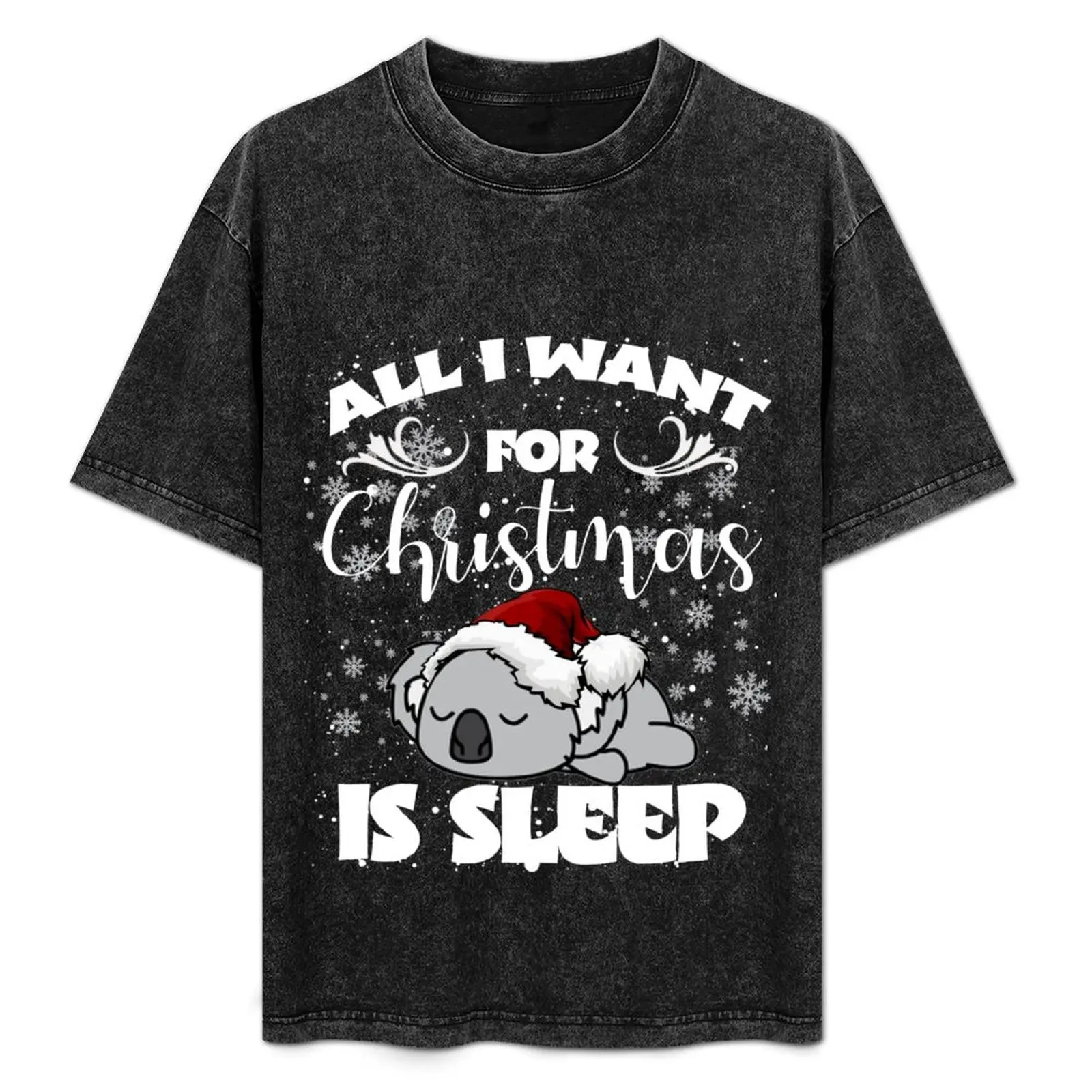 All I Want For Christmas Is Sleep - Funny Humor Xmas Koala Pajamas Gift Shirt T-Shirt Casual Pattern Print Tee Shirt
All I Want For Christmas Is Sleep - Funny Humor Xmas Koala Pajamas Gift Shirt T-Shirt Casual Pattern Print Tee Shirt
