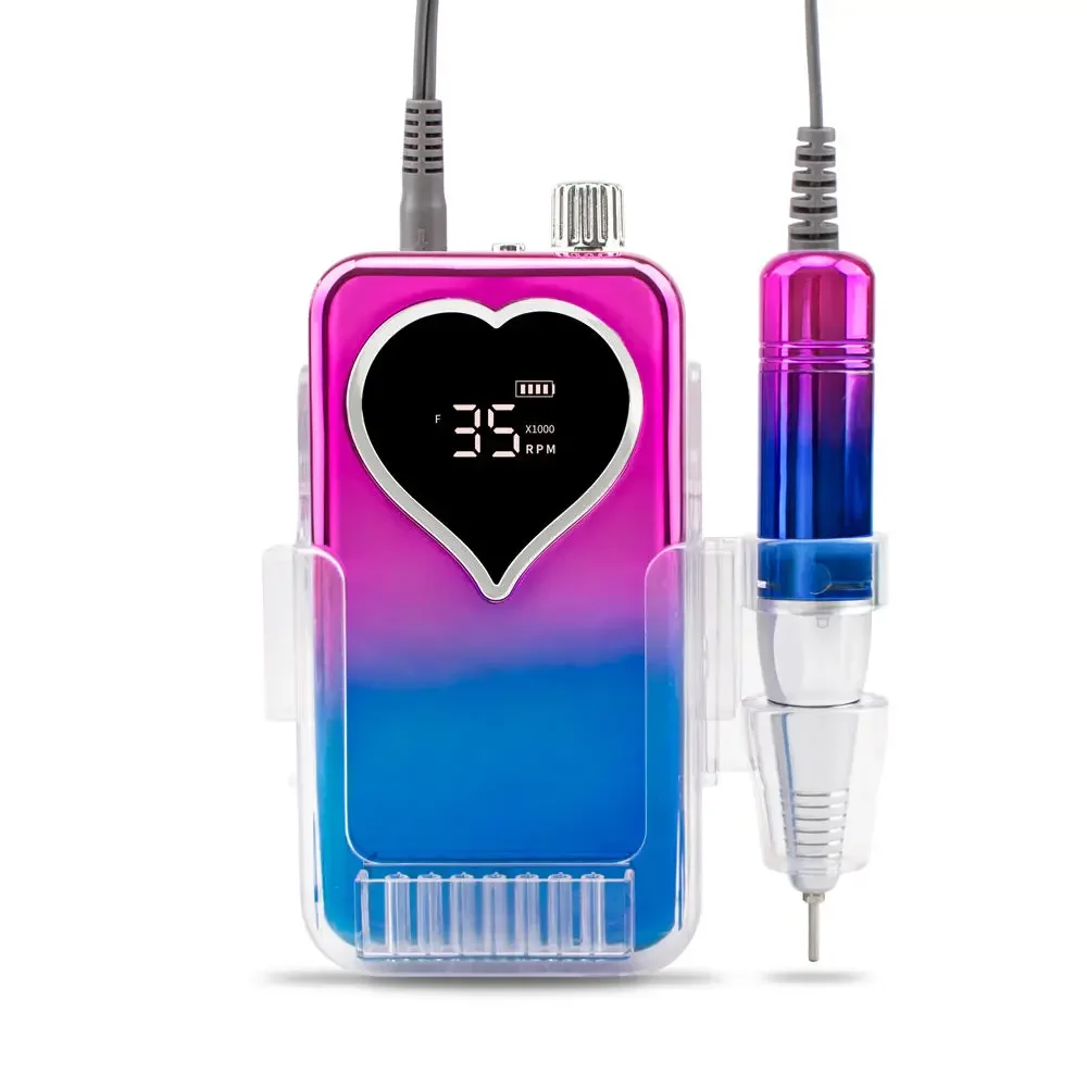 Customized Private Label 35000rpm E File Professional Cordless Electronic Electric Nail Drill Manicure Machine Polisher Tools
Customized Private Label 35000rpm E File Professional Cordless Electronic Electric Nail Drill Manicure Machine Polisher Tools