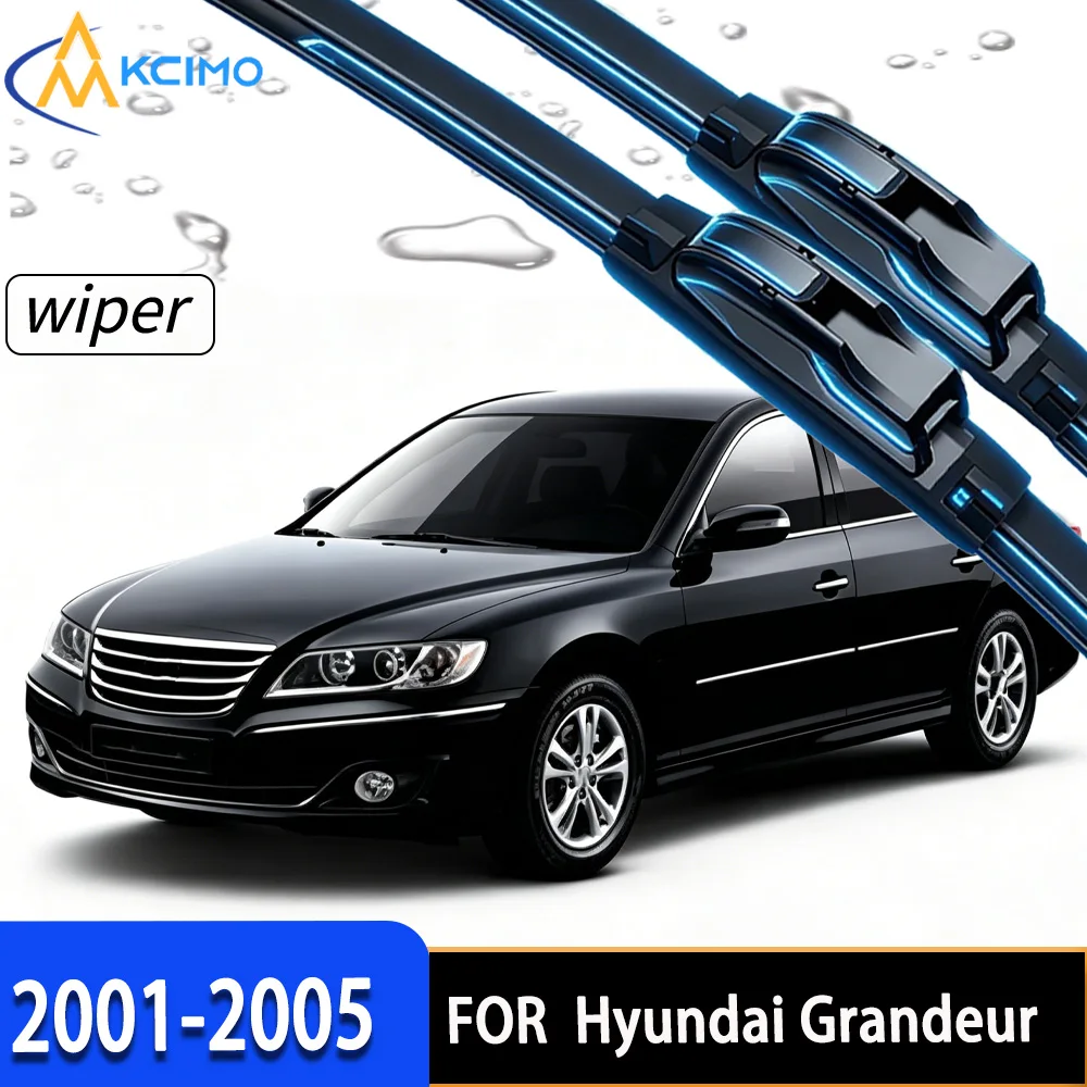 High Performance Front Windshield Wipers with Durable High-Density Rubber, Perfect Fit for Hyundai Grandeur XG 2001-2005
High Performance Front Windshield Wipers with Durable High-Density Rubber, Perfect Fit for Hyundai Grandeur XG 2001-2005