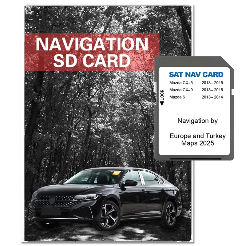 Navi Software Update Memory card Sat Nav for Mazda 6 CX5 CX9 2025 Navigation SD Card 8GB EU Turkey UK GPS Map Version Card
Navi Software Update Memory card Sat Nav for Mazda 6 CX5 CX9 2025 Navigation SD Card 8GB EU Turkey UK GPS Map Version Card