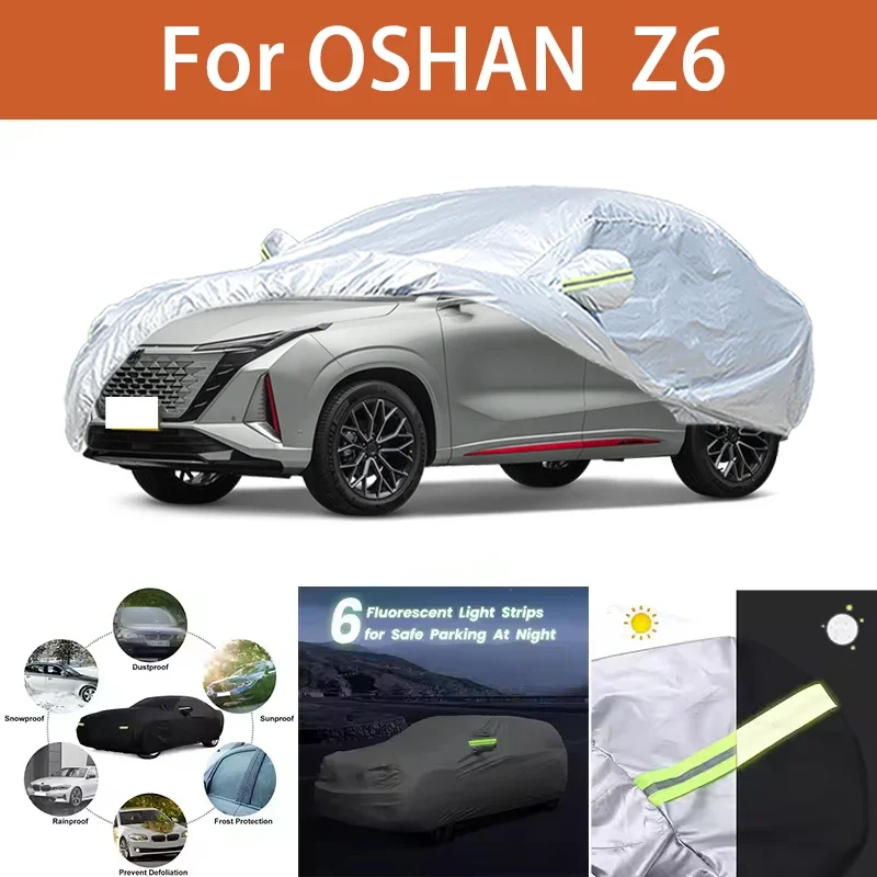 For OSHAN Z6 Car Cover Outdoor Protection Covers Snow Sunshade Waterproof Dustproof Exterior UV Car Accessories
For OSHAN Z6 Car Cover Outdoor Protection Covers Snow Sunshade Waterproof Dustproof Exterior UV Car Accessories