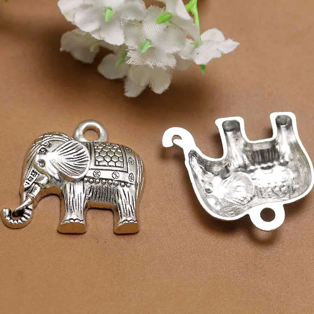 20pcs Elephant Necklace Pendants Alloy Charms Jewelry Making Accessory for DIY Crafts ( Silver)
20pcs Elephant Necklace Pendants Alloy Charms Jewelry Making Accessory for DIY Crafts ( Silver)
