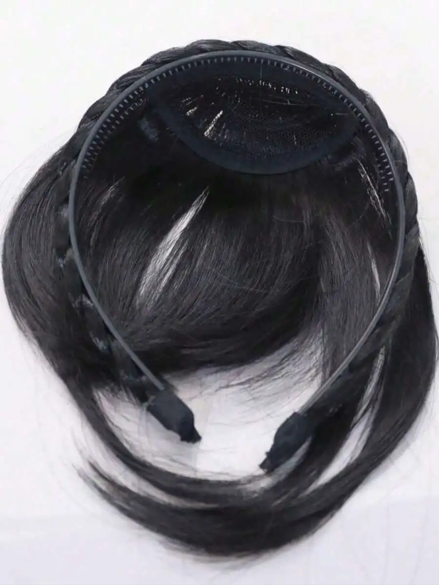 Braided Headband With Bangs Synthetic Hair Extension For Women
Braided Headband With Bangs Synthetic Hair Extension For Women