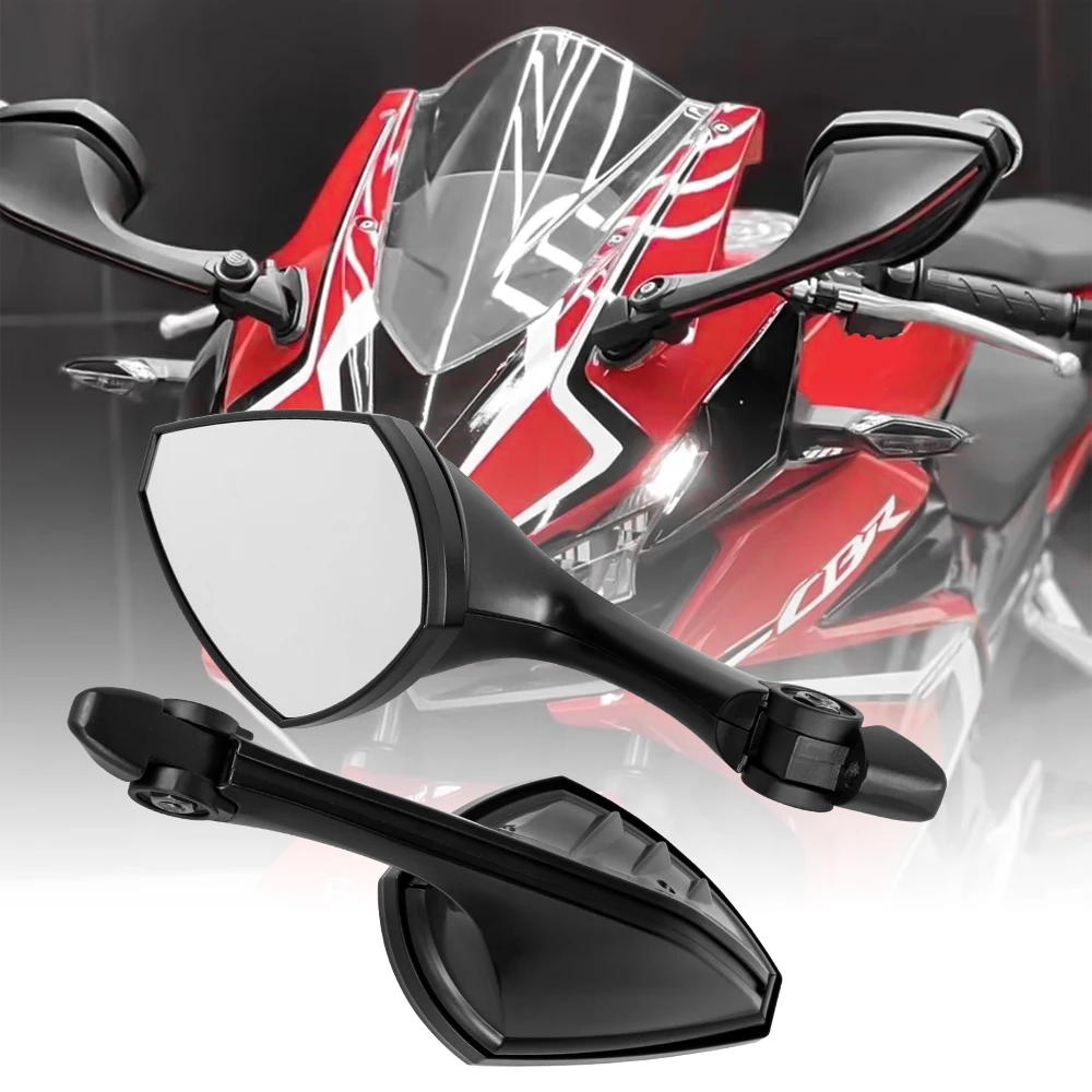 Мотоциклетное зеркало заднего вида для GSX250R 450SR CBR400R/650R Ninja 400, модифицированный аксессуар для мотоцикла, зеркало заднего вида
Мотоциклетное зеркало заднего вида для GSX250R 450SR CBR400R/650R Ninja 400, модифицированный аксессуар для мотоцикла, зеркало заднего вида