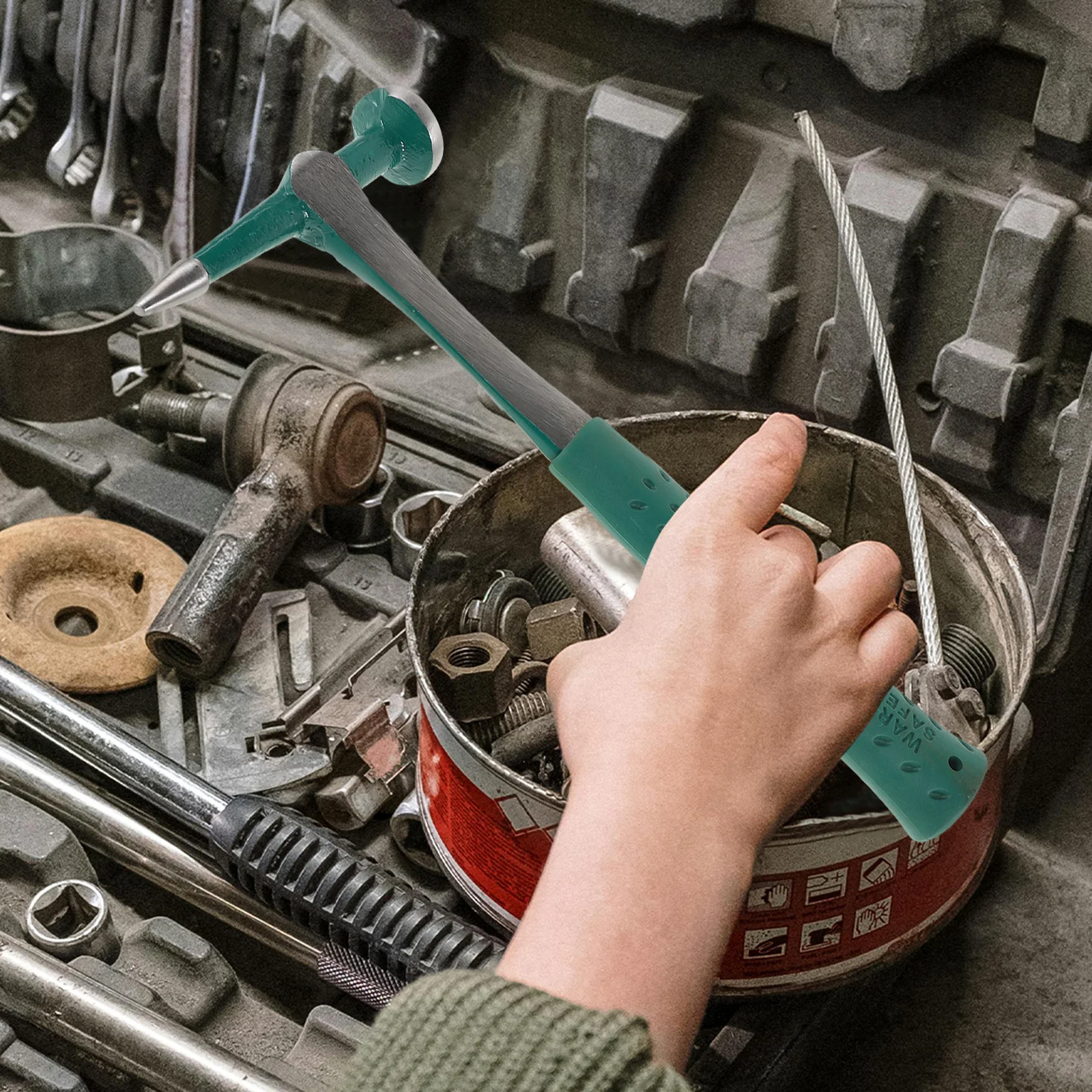 Auto Repair Sheet Metal Hammer Steel Bodywork Tool Car Dent Removal Framing Hammer For Precision Panel Beating Automotive Body
Auto Repair Sheet Metal Hammer Steel Bodywork Tool Car Dent Removal Framing Hammer For Precision Panel Beating Automotive Body