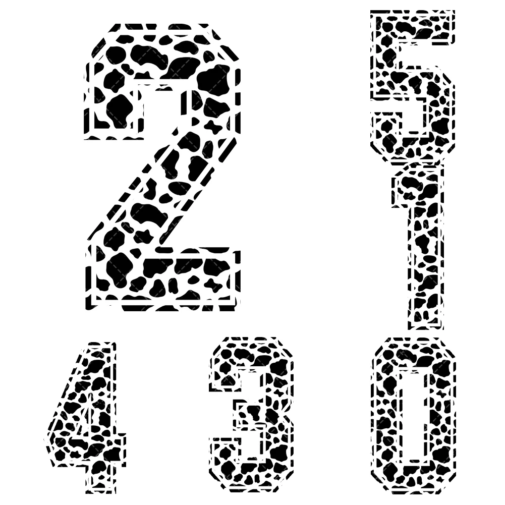 Sports Numbers Cow Design Heat Transfer Stickers Iron On Clothes Bags DTF Printed Vinyl Thermal Appliques Washable Patch 
Sports Numbers Cow Design Heat Transfer Stickers Iron On Clothes Bags DTF Printed Vinyl Thermal Appliques Washable Patch