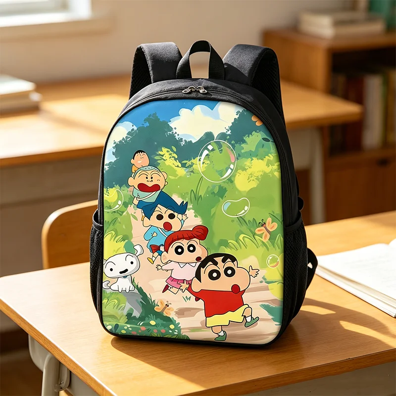 Crayon Shin-chan SchoolBag Kindergarten Backpack Cute Cartoon Anime Knapsack Mochila Teenager Student Book Bag Bagpacks Rucksack
Crayon Shin-chan SchoolBag Kindergarten Backpack Cute Cartoon Anime Knapsack Mochila Teenager Student Book Bag Bagpacks Rucksack