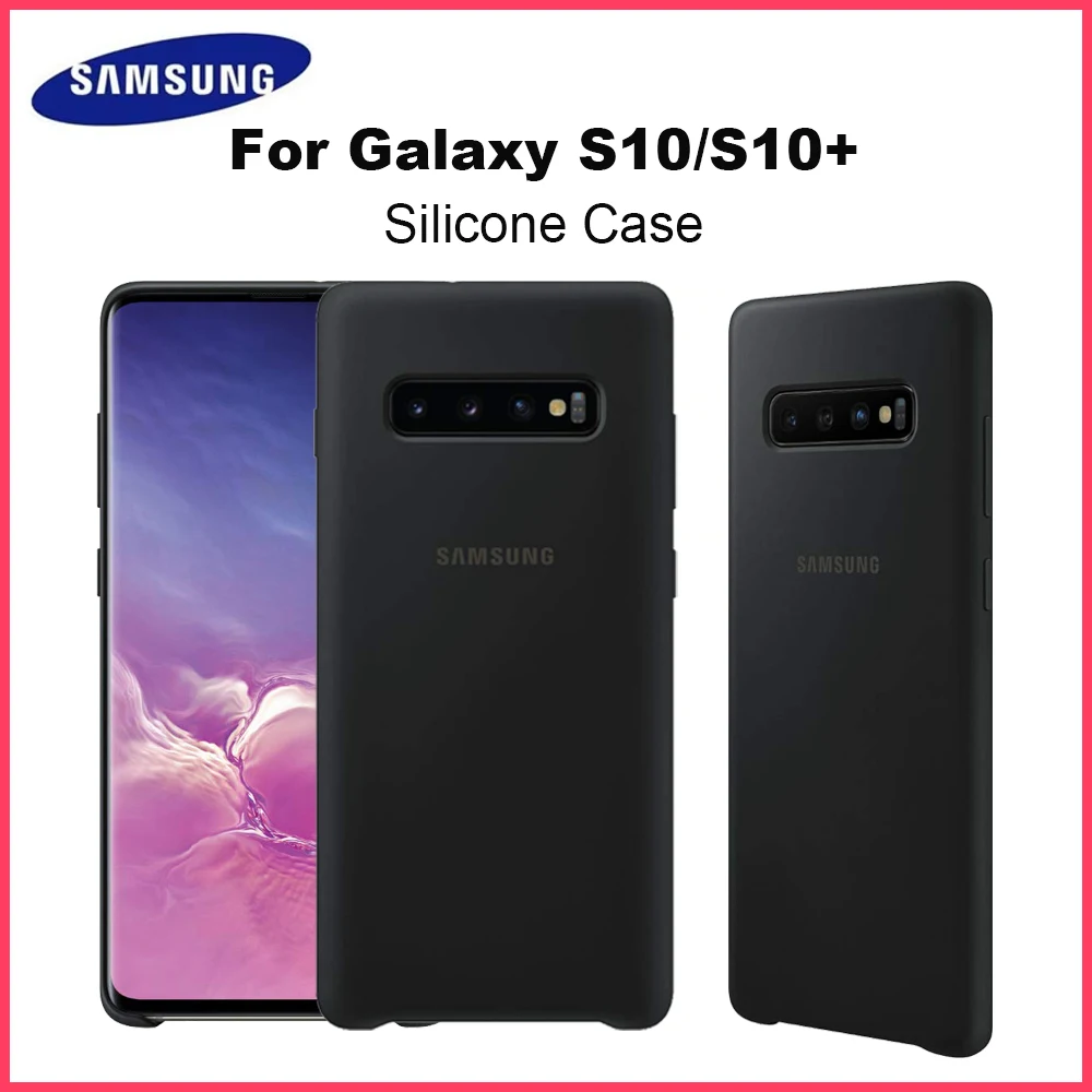 Original SAMSUNG Silicone Cover for Galaxy S10 S10+ S10Plus Silicone Cover Silky Touch Protective Case
Original SAMSUNG Silicone Cover for Galaxy S10 S10+ S10Plus Silicone Cover Silky Touch Protective Case