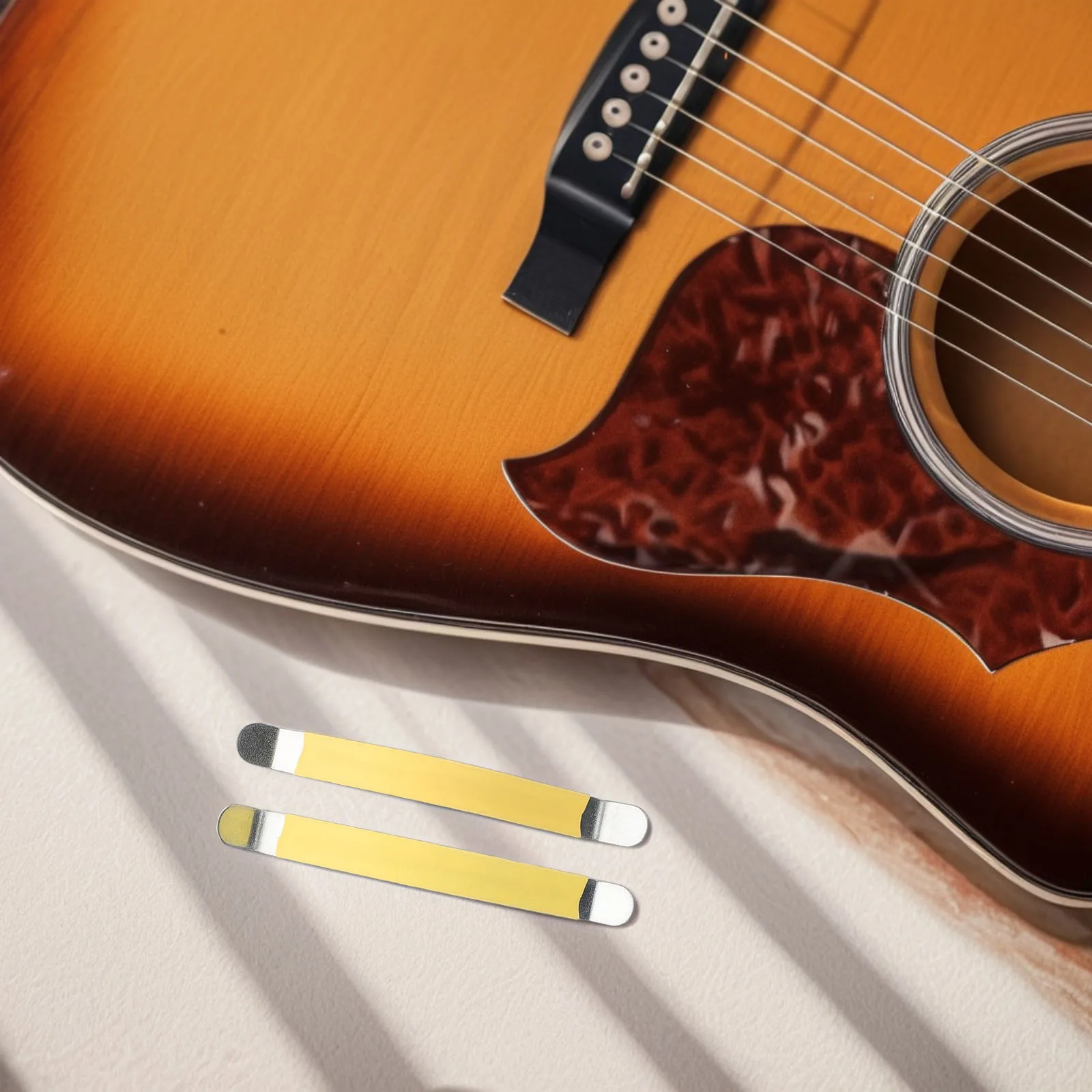 2 Guitar Fret Strings Splitter Tools Repair Device Metal Supplies Electric Bass Acoustic Classical Guitars Reduce Noise Easy Use
2 Guitar Fret Strings Splitter Tools Repair Device Metal Supplies Electric Bass Acoustic Classical Guitars Reduce Noise Easy Use