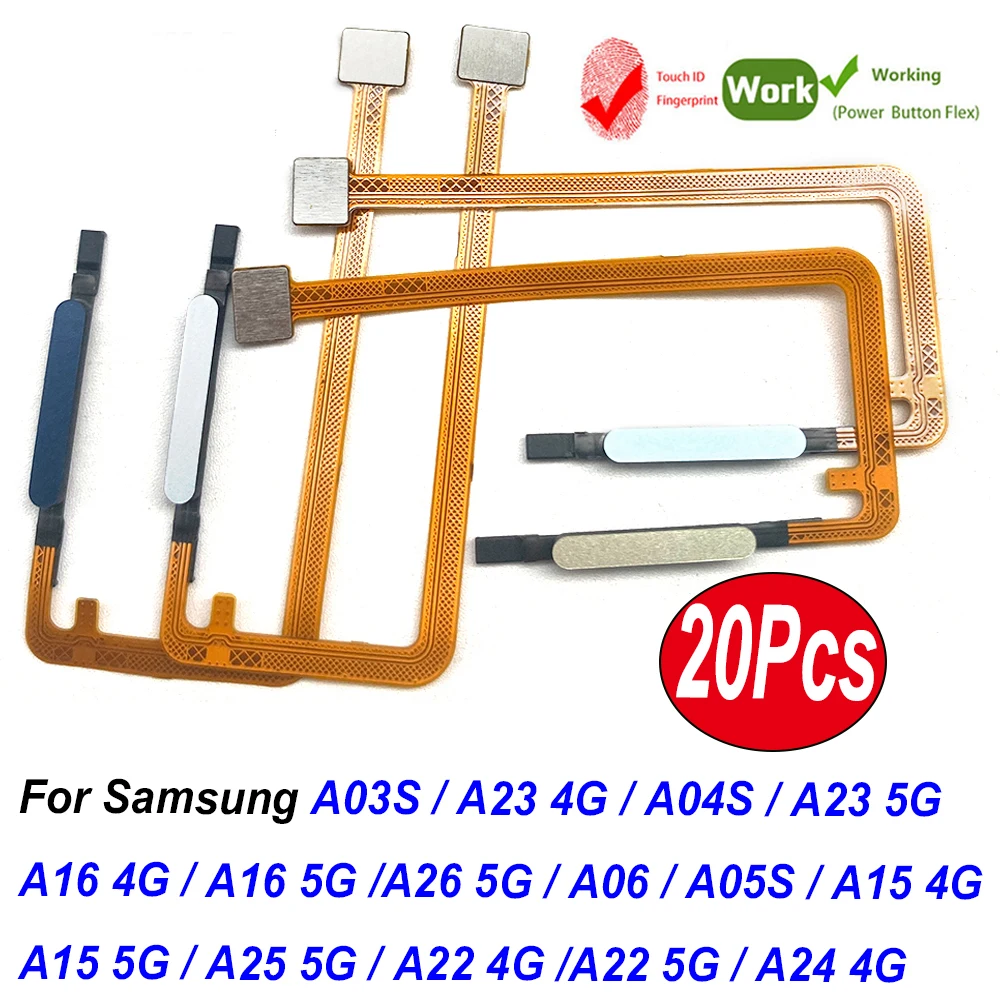 20Pcs,Fingerprint Scanner ID Home Button Menu Return Key Sensor For Samsung A03S A04S A06 A05S A15 A25 A24 A23 A16 A26 4G 5G
20Pcs,Fingerprint Scanner ID Home Button Menu Return Key Sensor For Samsung A03S A04S A06 A05S A15 A25 A24 A23 A16 A26 4G 5G