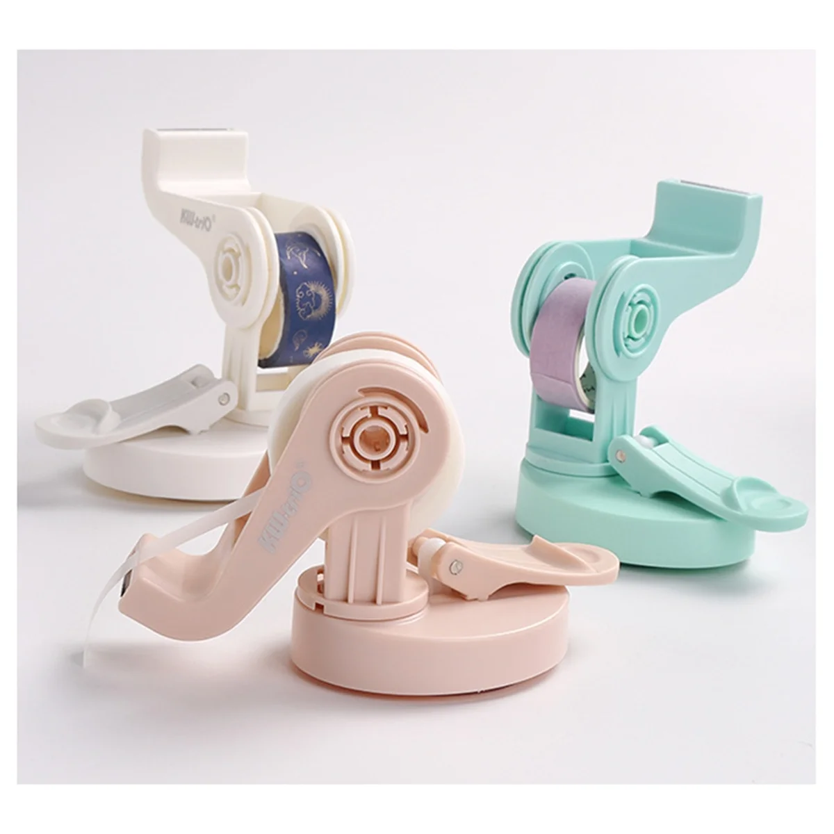 A96Q-KW-TRIO Tape Cutter Washi Tape Storage Organizer Cutter Office Tape Dispenser White
A96Q-KW-TRIO Tape Cutter Washi Tape Storage Organizer Cutter Office Tape Dispenser White