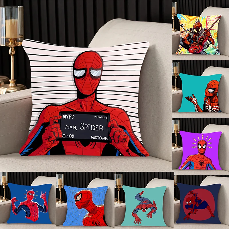 Pillow Cover Spider-Man room bedroomo office coffee shop car Dakimakura Throw Pillows iving room Pillowcase 40x40cm Home Decor
Pillow Cover Spider-Man room bedroomo office coffee shop car Dakimakura Throw Pillows iving room Pillowcase 40x40cm Home Decor
