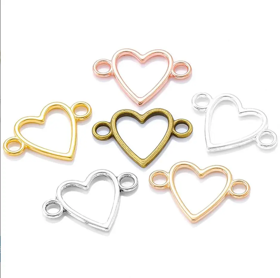 100pcs 23*16mm Antique Silver Color Hollow Heart Connector Charms For Jewelry Making DIY Jewelry Findings F0547
100pcs 23*16mm Antique Silver Color Hollow Heart Connector Charms For Jewelry Making DIY Jewelry Findings F0547