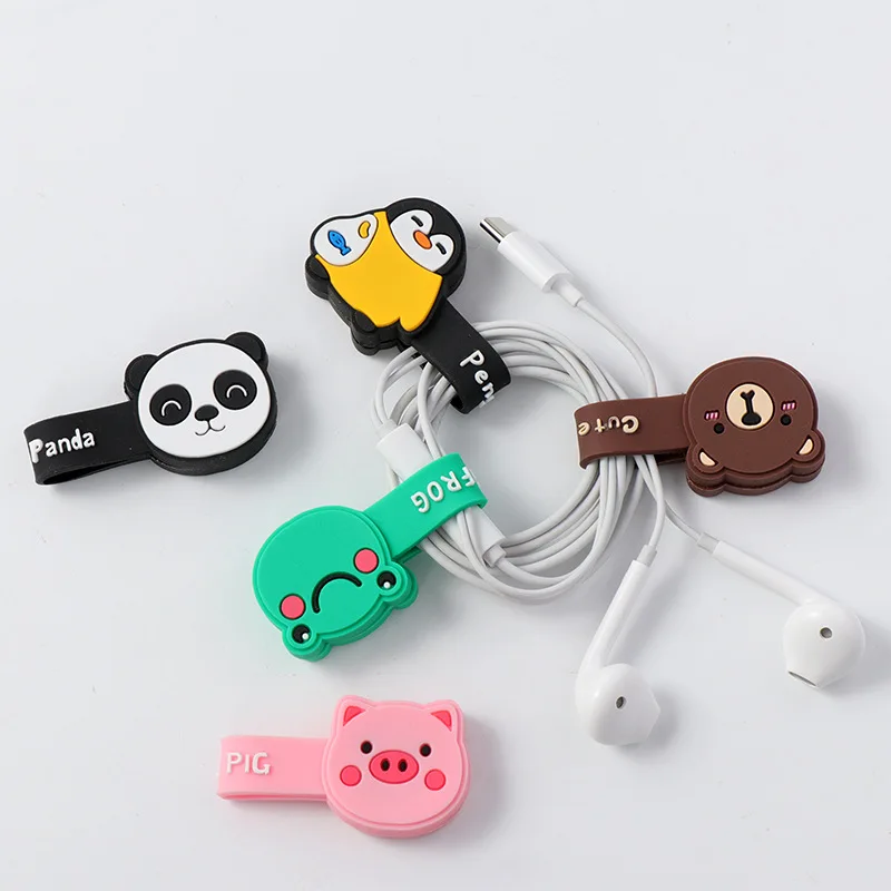 Cartoon Magnetic Cable Organizer Earbud Cord Holder Animal Desk Data Cable Management Bookmark Clips Storage Earphone Winder
Cartoon Magnetic Cable Organizer Earbud Cord Holder Animal Desk Data Cable Management Bookmark Clips Storage Earphone Winder