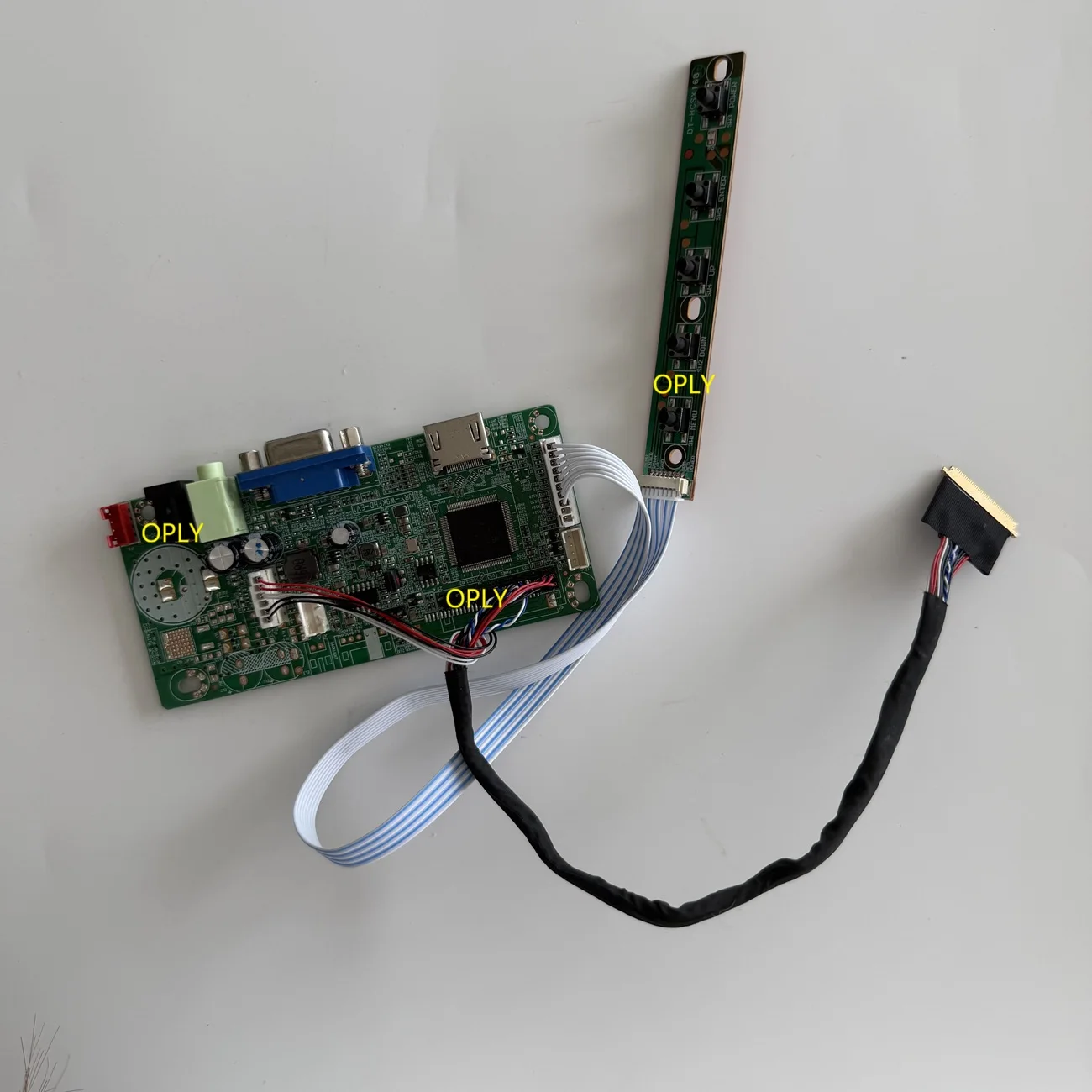 Плата контроллера 58C, совместимая с HDMI, с аудиовходом VGA для A089SW01 V0 A089SW01 V1, 1024×600, 8,9 дюйма, 40-контактный LED LCD-экран, комплект для самостоятельной сборки
Плата контроллера 58C, совместимая с HDMI, с аудиовходом VGA для A089SW01 V0 A089SW01 V1, 1024×600, 8,9 дюйма, 40-контактный LED LCD-экран, комплект для самостоятельной сборки