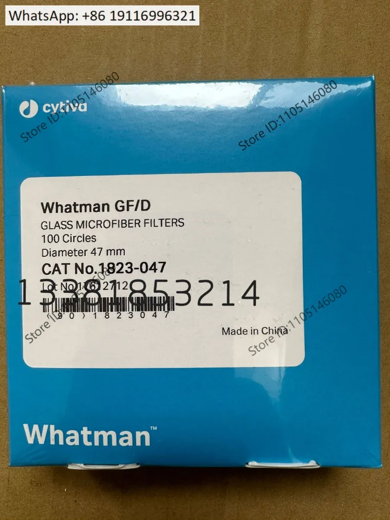 WHATMAN GF/D Glass F-iber Filter Paper Battery Diaphragm 1823-025/047/090/110/142/125
WHATMAN GF/D Glass F-iber Filter Paper Battery Diaphragm 1823-025/047/090/110/142/125