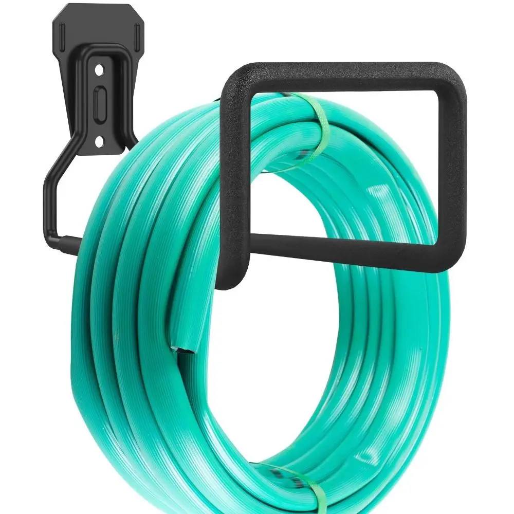 Sturdy Iron Hose Hook Bracket Black Wall Mounted Metal Hose Holder Anti-Slip Heavy Duty Garden Hook Ropes
Sturdy Iron Hose Hook Bracket Black Wall Mounted Metal Hose Holder Anti-Slip Heavy Duty Garden Hook Ropes