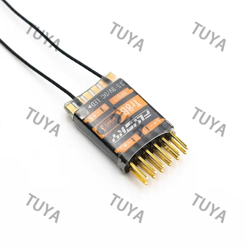 Fusi TR8B 8CH 2.4GHz AFHDS 3 Dual Antennas PWM PPM I-bus I-bus 2 S.bus Receiver for Fixed-Wing Aircraft RC Car Models
Fusi TR8B 8CH 2.4GHz AFHDS 3 Dual Antennas PWM PPM I-bus I-bus 2 S.bus Receiver for Fixed-Wing Aircraft RC Car Models