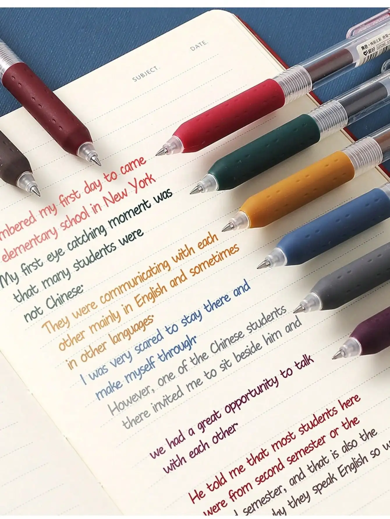Retro Neutral Pen Set – 6–8 Colors, Morandi Palette for Note Taking, Calligraphy & School
Retro Neutral Pen Set – 6–8 Colors, Morandi Palette for Note Taking, Calligraphy & School
