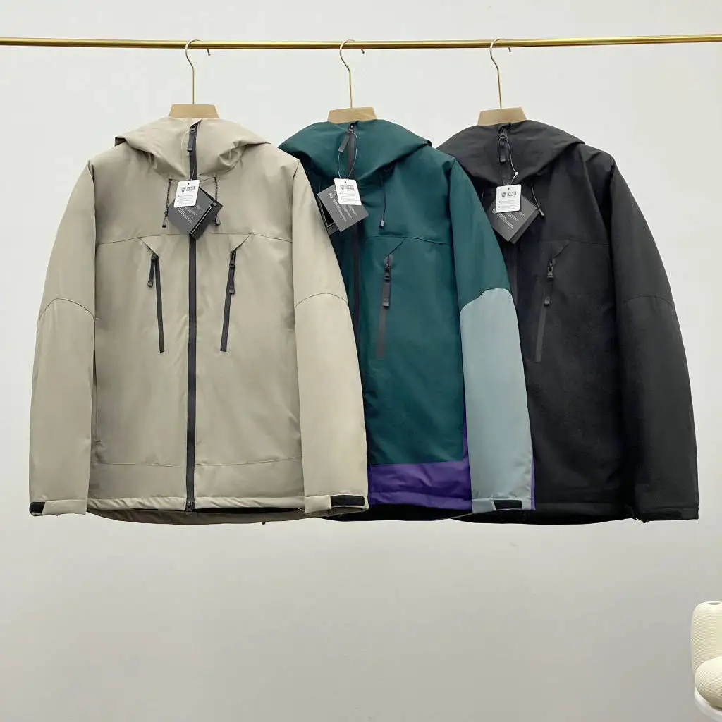 Men's Outdoor Windproof Waterproof Thiened Cotton Jaet Winter Warm Functional Hooded Coat Stand Fit Casual Long Sve
Men's Outdoor Windproof Waterproof Thiened Cotton Jaet Winter Warm Functional Hooded Coat Stand Fit Casual Long Sve