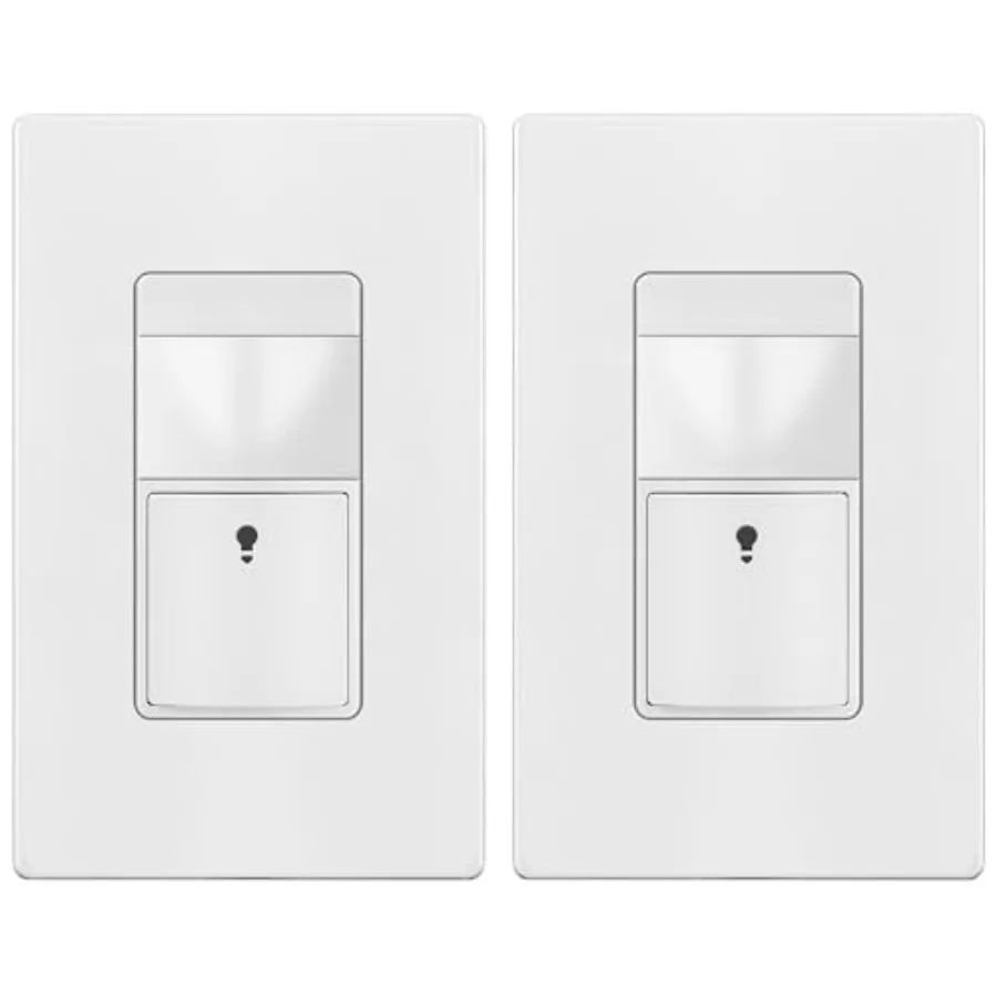 Motion Sensor Switch, PIR Sensor with Ambient Light Level, , Ground Wire Required, Occupanc
Motion Sensor Switch, PIR Sensor with Ambient Light Level, , Ground Wire Required, Occupanc