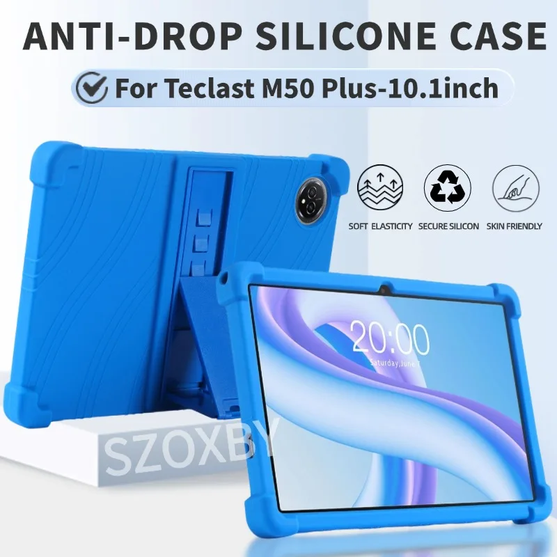 for Stand Case Teclast M50 Plus Tablet 10.1 inch Stand Cover Teclast M50plus Soft Silicone Kids Adjustable Stand Shell
for Stand Case Teclast M50 Plus Tablet 10.1 inch Stand Cover Teclast M50plus Soft Silicone Kids Adjustable Stand Shell
