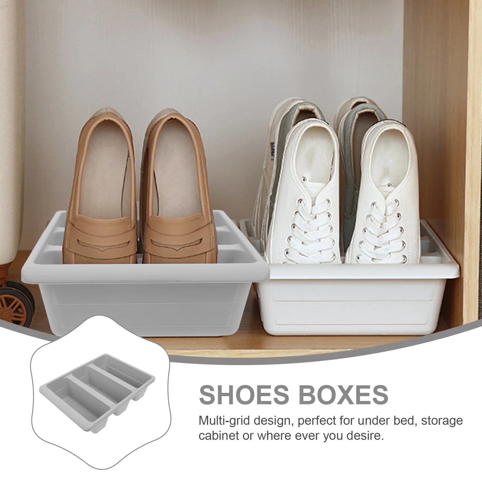 Vertical Type Shoe Box Household Thickened PP Multi-Grid Shoe Storage Organizer Space-Efficient Shoes Boxes
Vertical Type Shoe Box Household Thickened PP Multi-Grid Shoe Storage Organizer Space-Efficient Shoes Boxes