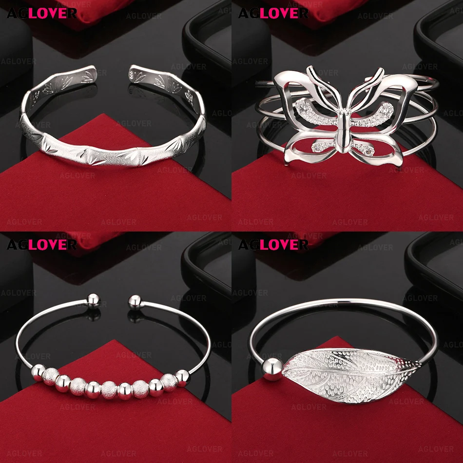 AGLOVER 925 Sterling Silver Bamboo Open Bracelet Woman Charm Cute Birthday Gift Jewelry
AGLOVER 925 Sterling Silver Bamboo Open Bracelet Woman Charm Cute Birthday Gift Jewelry
