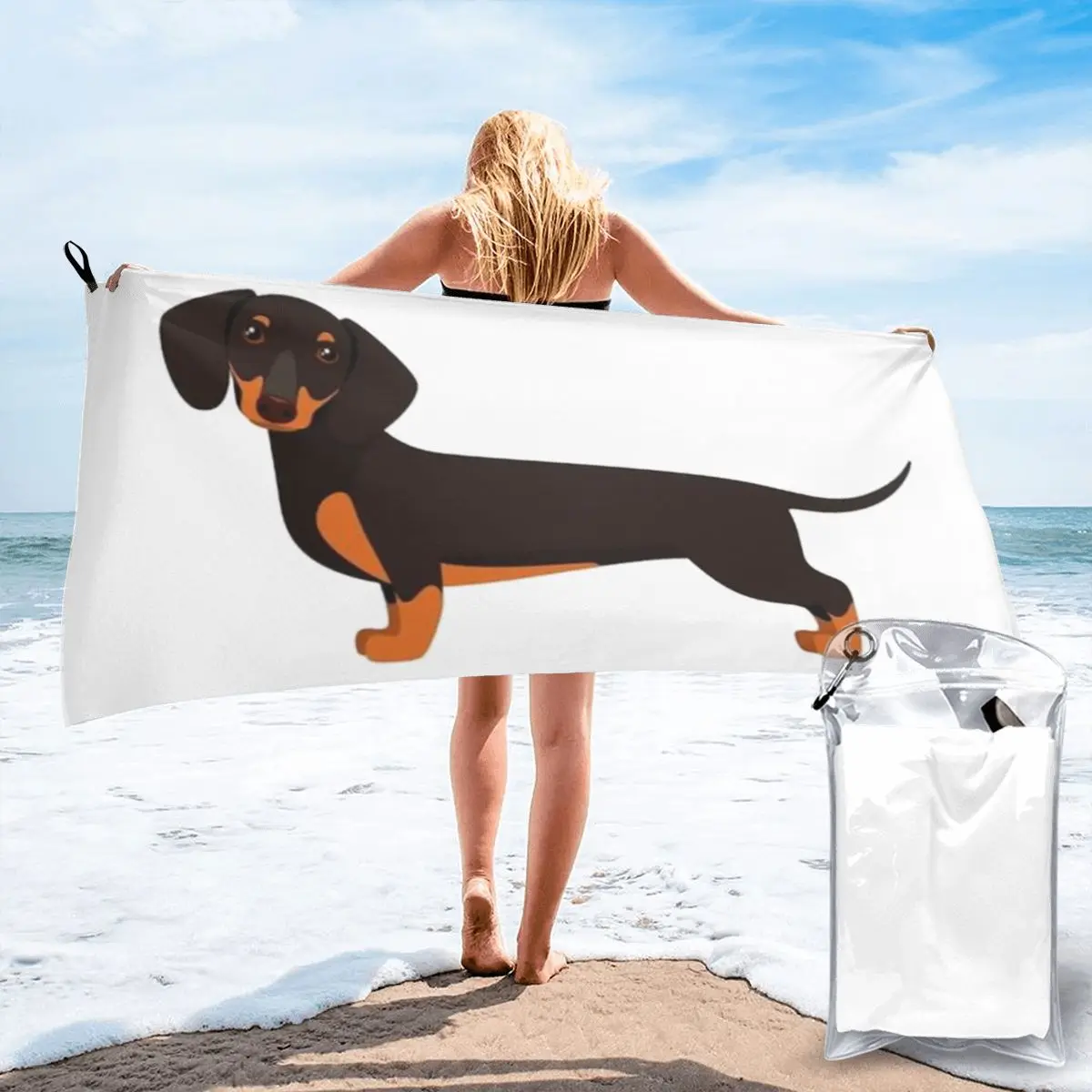 Dachshund Pattern Art Beach Towel Soft Microfiber Quick Dry Absorbent Quick Towels For Yoga
Dachshund Pattern Art Beach Towel Soft Microfiber Quick Dry Absorbent Quick Towels For Yoga