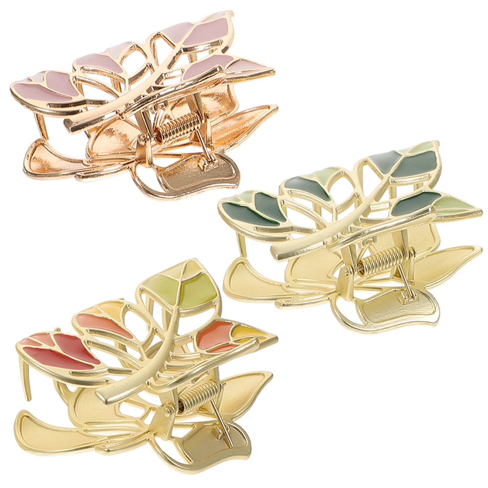 3pcs Colorful Metal Hair Clips Claw Barrettes for Thick Hair Floral Design Women Accessories Practical Jaw Pins
3pcs Colorful Metal Hair Clips Claw Barrettes for Thick Hair Floral Design Women Accessories Practical Jaw Pins