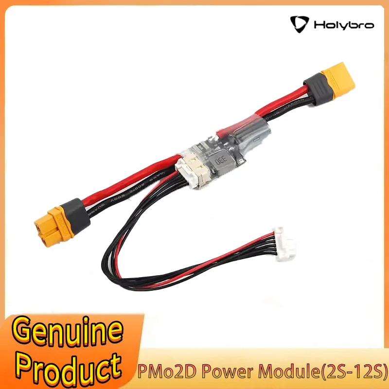 Модуль питания Holybro PM02D (2S-12S) с разъемами XT60 для контроллеров Pixhawk 5X/6X Series
Модуль питания Holybro PM02D (2S-12S) с разъемами XT60 для контроллеров Pixhawk 5X/6X Series