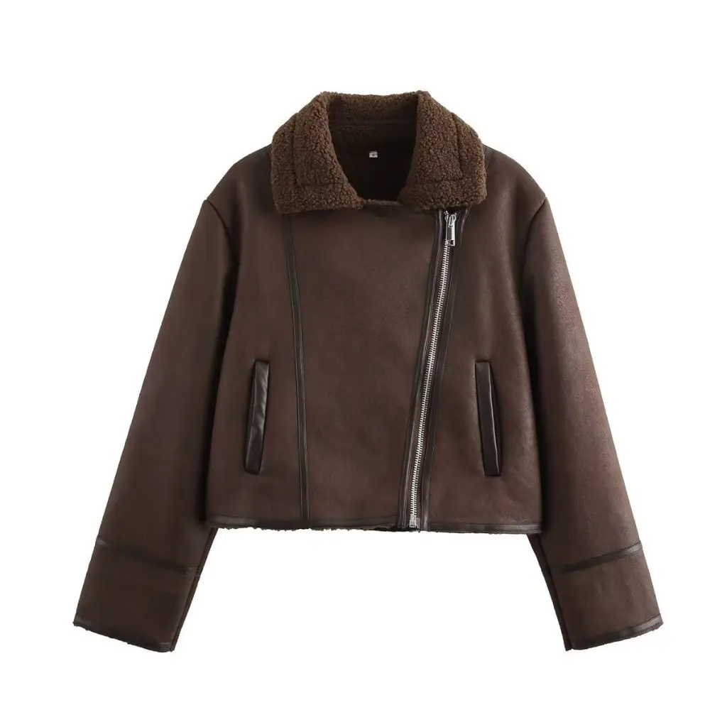 Women's Double-Sided Short Jacket Coat European American Style Fashion Versatile Simple Design Autumn New
Women's Double-Sided Short Jacket Coat European American Style Fashion Versatile Simple Design Autumn New