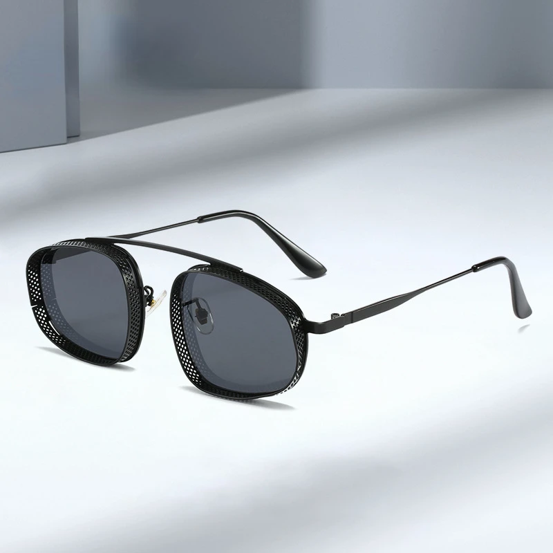 Men's Retro Steampunk Sunglasses 2022 Brand Designer New Metal Frame Sunglasses High Quality Men's Fashion Sunglasses UV400
Men's Retro Steampunk Sunglasses 2022 Brand Designer New Metal Frame Sunglasses High Quality Men's Fashion Sunglasses UV400