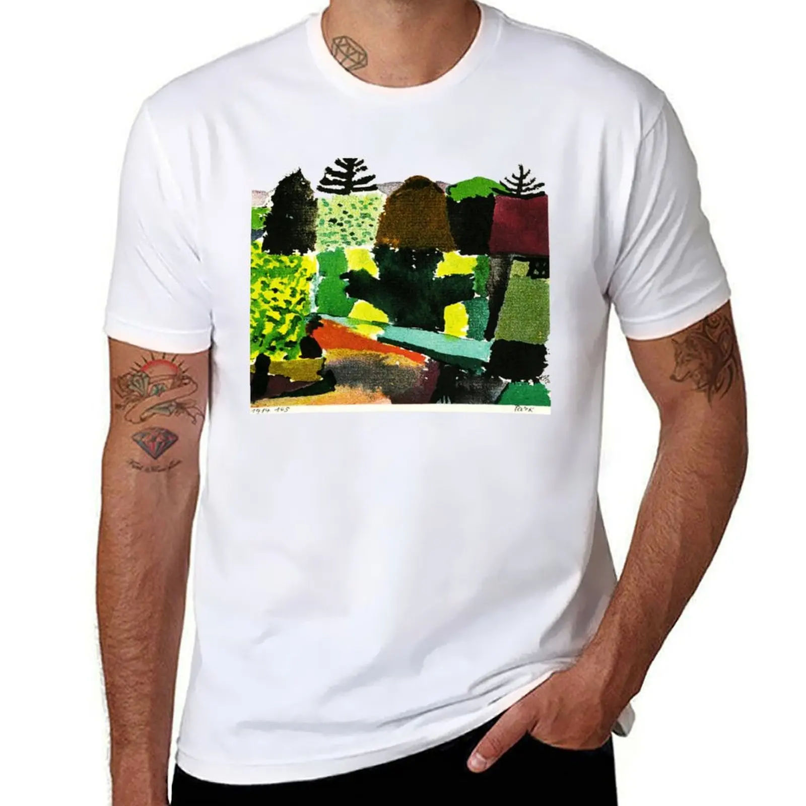 Paul Klee - Park Paul Klee Foliage T-Shirt man t shirt graphic anime tshirt man t shirt heavy cotton T-shirt
Paul Klee - Park Paul Klee Foliage T-Shirt man t shirt graphic anime tshirt man t shirt heavy cotton T-shirt