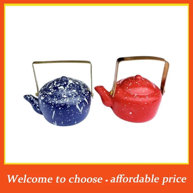1Pcs Dolls House Kitchen Furniture Vintage Teapot Ornament 1:12 Miniature Retro Enamel Kettle Dollhouse Kitchen Food Accessories
1Pcs Dolls House Kitchen Furniture Vintage Teapot Ornament 1:12 Miniature Retro Enamel Kettle Dollhouse Kitchen Food Accessories