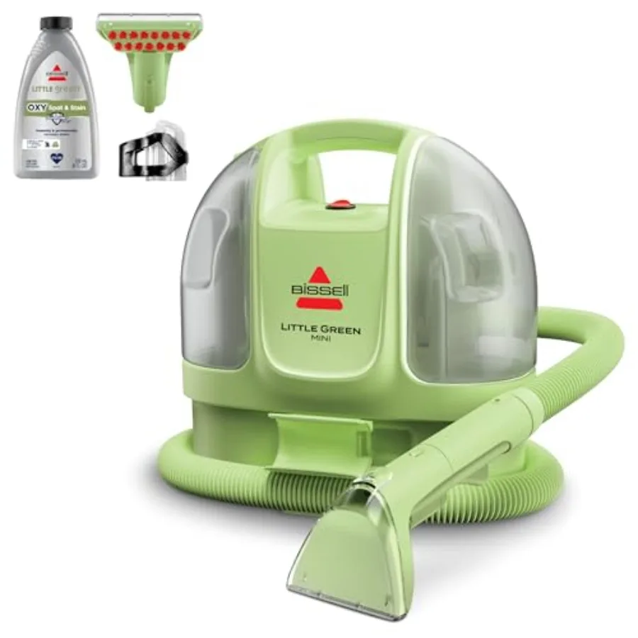 Little Green Mini Portable Carpet and Upholstery Deep Cleaner Car/Auto Detailer with HydroRinse Self-Cleaning Tool and 4" Tough
Little Green Mini Portable Carpet and Upholstery Deep Cleaner Car/Auto Detailer with HydroRinse Self-Cleaning Tool and 4" Tough