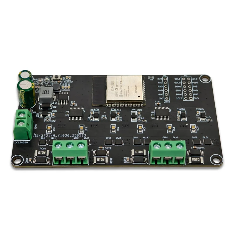 ESP32-WROOM-32E Integrated Dual-Channel Brushless Motor Driver Board ESP32 Simple FOC Module For Arduino
ESP32-WROOM-32E Integrated Dual-Channel Brushless Motor Driver Board ESP32 Simple FOC Module For Arduino