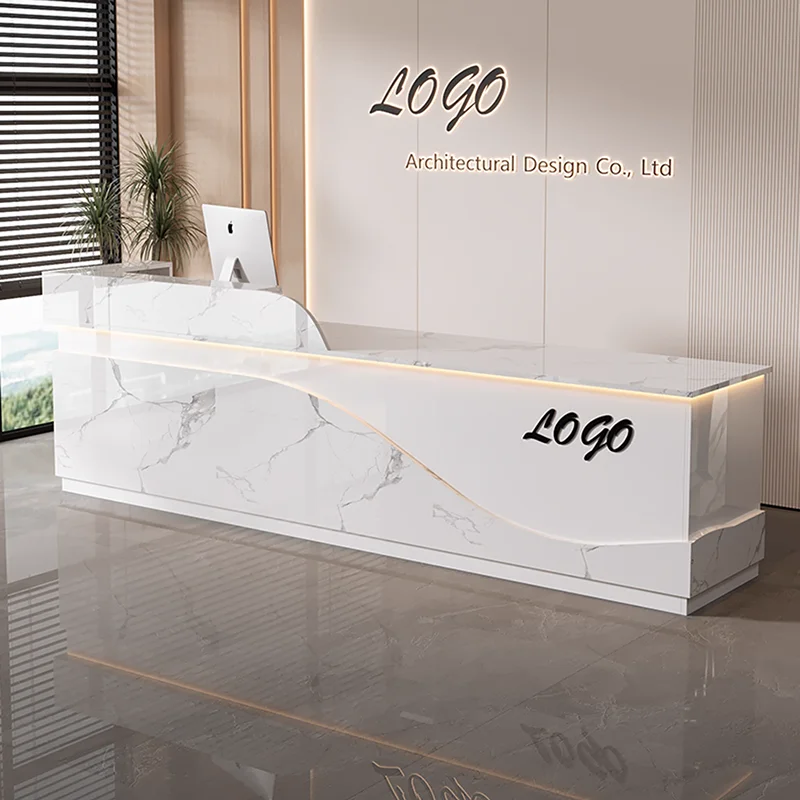 Minimalist Simple Reception Desks Shop Beauty Luxury Salon Unique Desks Modern Executive Display Comptoire Accueil Furniture
Minimalist Simple Reception Desks Shop Beauty Luxury Salon Unique Desks Modern Executive Display Comptoire Accueil Furniture