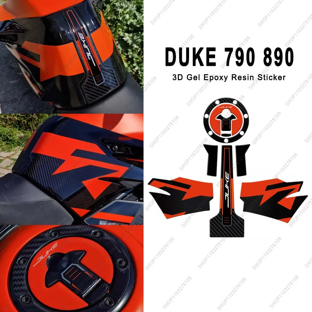 Motorcycle Accessories Fuel Tank Pad Protector Covers Waterproof 3D Resin Stickers Kit for Duke 790 890 2023
Motorcycle Accessories Fuel Tank Pad Protector Covers Waterproof 3D Resin Stickers Kit for Duke 790 890 2023