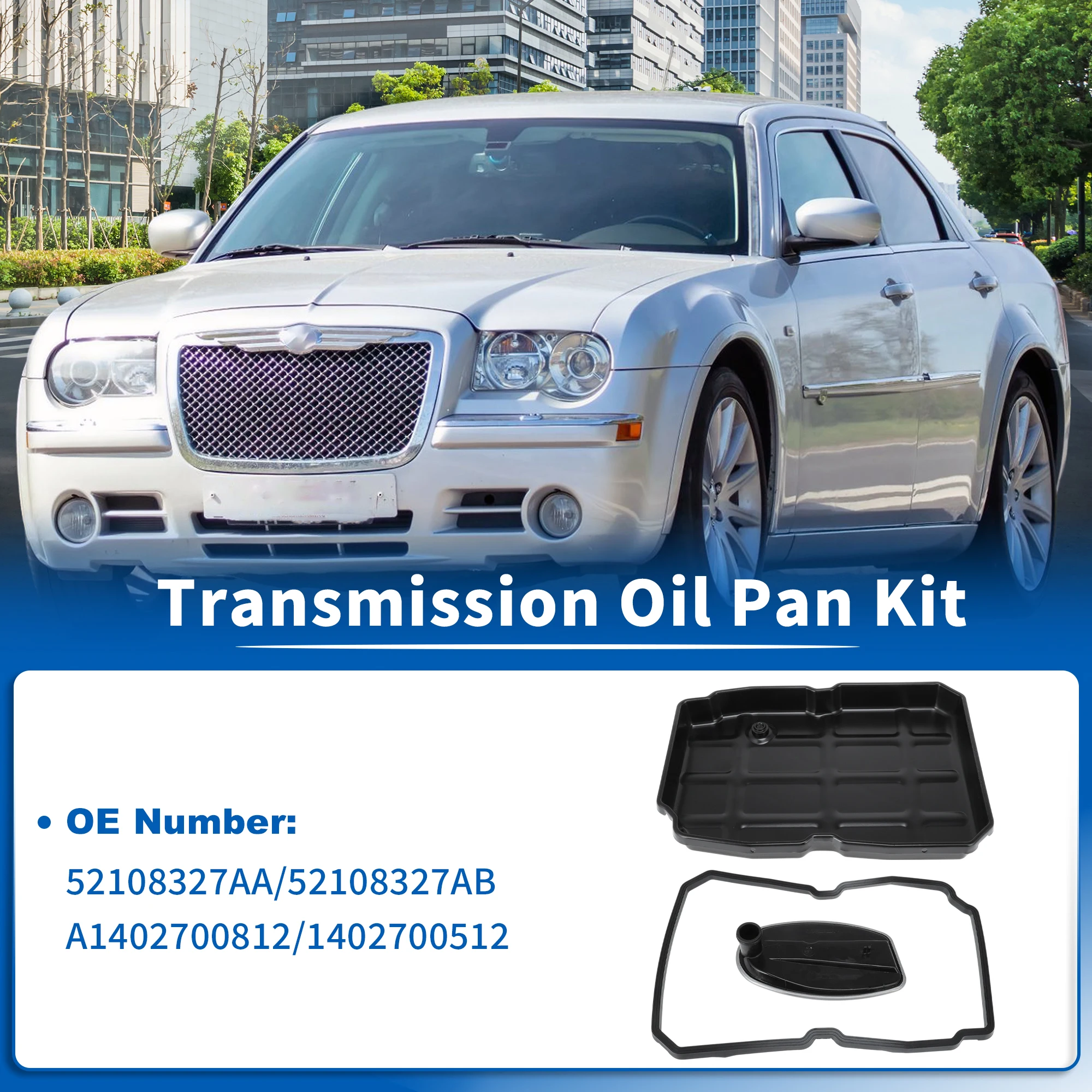 UXCELL 52108327AA Transmission Oil Pan Kit with Oil Filter for Chrysler 300 2005-2014
UXCELL 52108327AA Transmission Oil Pan Kit with Oil Filter for Chrysler 300 2005-2014