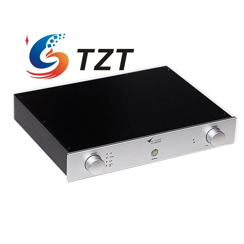 TZT MK100 Class A HiFi Preamplifier Support Remote Control w/without Bluetooth (Silvery Panel) Replacement for ELECTROCOMPANIET
TZT MK100 Class A HiFi Preamplifier Support Remote Control w/without Bluetooth (Silvery Panel) Replacement for ELECTROCOMPANIET