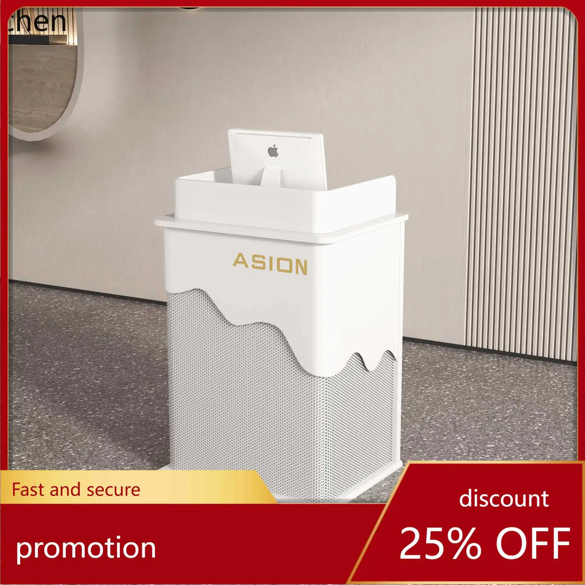 ZML store welcome reception desk restaurant paint small checkout page shopping mall guidance desk
ZML store welcome reception desk restaurant paint small checkout page shopping mall guidance desk