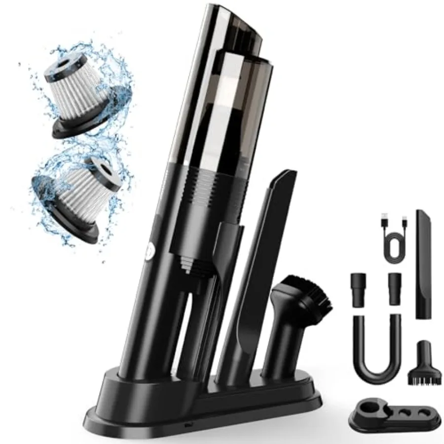 Handheld Vacuum Cordless10KPA Powerful Suction Car Vacuum with 2-Speed Vacuum Cleaner with Charging Dock Portable Lightweight 4
Handheld Vacuum Cordless10KPA Powerful Suction Car Vacuum with 2-Speed Vacuum Cleaner with Charging Dock Portable Lightweight 4
