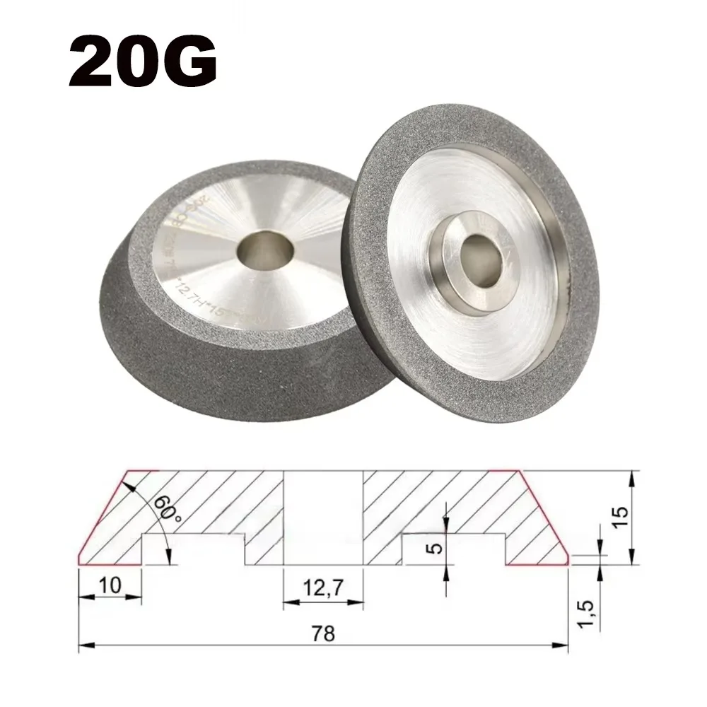 CBN Grinding Wheel MR-X3 X1 Diamond 78mm MR-13B MR-20G MR-13D HSS Tungsten Grinder CBN230 SDC230 Drill Bit Sharpener
CBN Grinding Wheel MR-X3 X1 Diamond 78mm MR-13B MR-20G MR-13D HSS Tungsten Grinder CBN230 SDC230 Drill Bit Sharpener