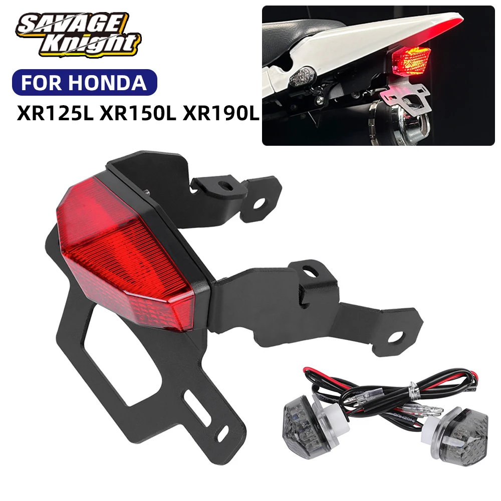 XR150L Tail Tidy License Plate Frame Holder For Honda XR125L XR190L XR 150L 190L 125L Fender Eliminator Brake Light LED Flasher
XR150L Tail Tidy License Plate Frame Holder For Honda XR125L XR190L XR 150L 190L 125L Fender Eliminator Brake Light LED Flasher