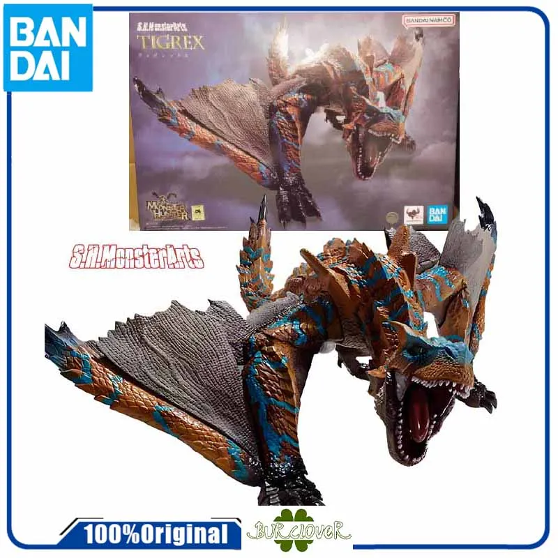 Bandai Original SHM Anime Figure MONSTER HUNTER TIGREX Action Figure Toys For Boys /Girls /Kids Christmas Gift Collectible Model
Bandai Original SHM Anime Figure MONSTER HUNTER TIGREX Action Figure Toys For Boys /Girls /Kids Christmas Gift Collectible Model