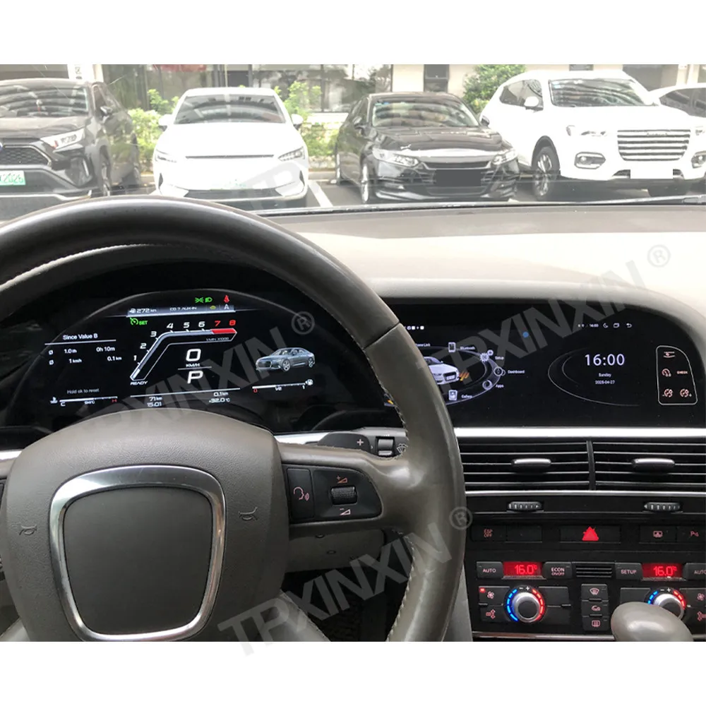 12.3 Inch Dual HD Screen Android 13 For Audi A6 2005-2009 CarPlay Update 2025 Car Radio Head Unit Cockpit Speedometer Odometer
12.3 Inch Dual HD Screen Android 13 For Audi A6 2005-2009 CarPlay Update 2025 Car Radio Head Unit Cockpit Speedometer Odometer