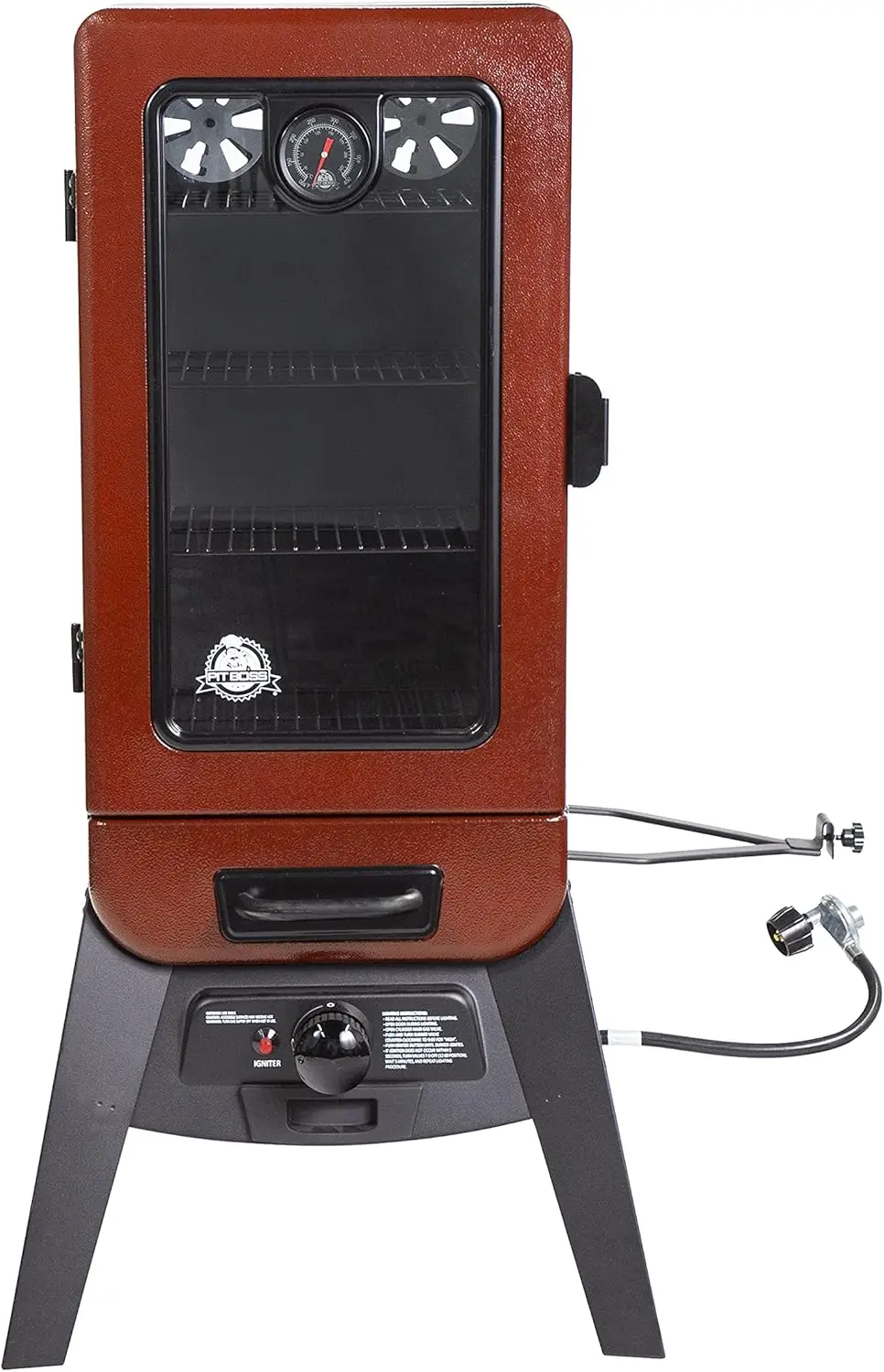 Outdoor Smoking, Metal, Red - 3 - Series Gas Vertical Smoker
Outdoor Smoking, Metal, Red - 3 - Series Gas Vertical Smoker
