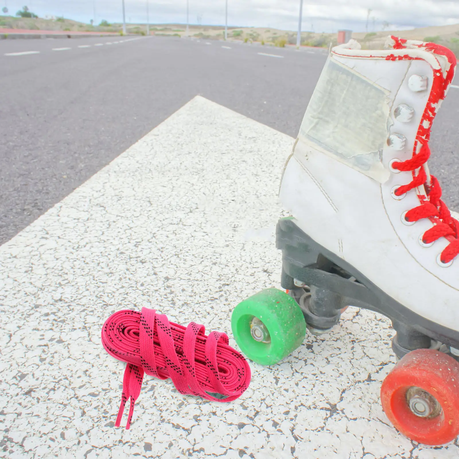 1 пара вощеных шнурков для хоккейных коньков: прочные, практичные, сменные аксессуары для коньков
1 пара вощеных шнурков для хоккейных коньков: прочные, практичные, сменные аксессуары для коньков